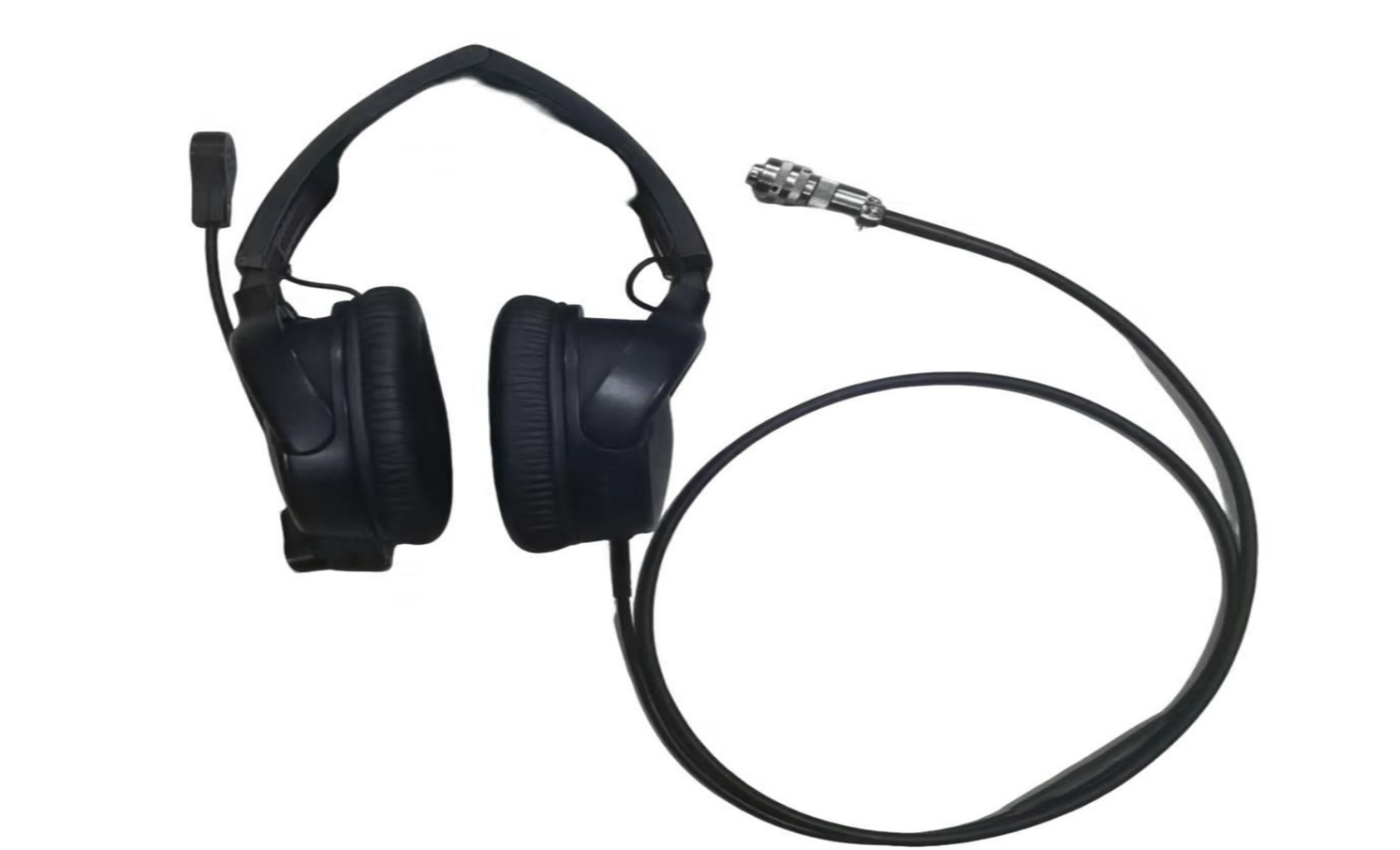 Wired active noise cancelling headset