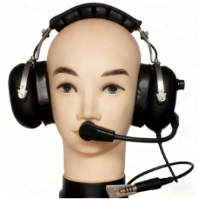 Head-mounted transceiver set